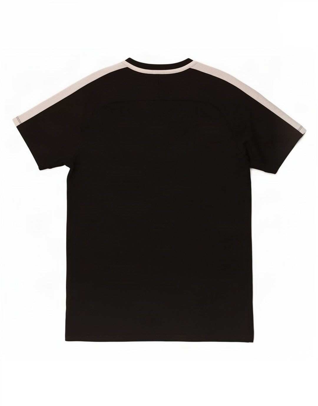 Męski T-shirt Nike Dri Fit Top, średni czarny poliester z blokami kolorów