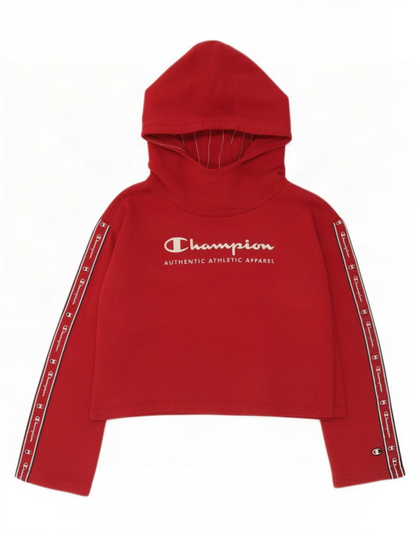 Damska bluza Champion Crop Graphic Jumper UK 14 Medium Red