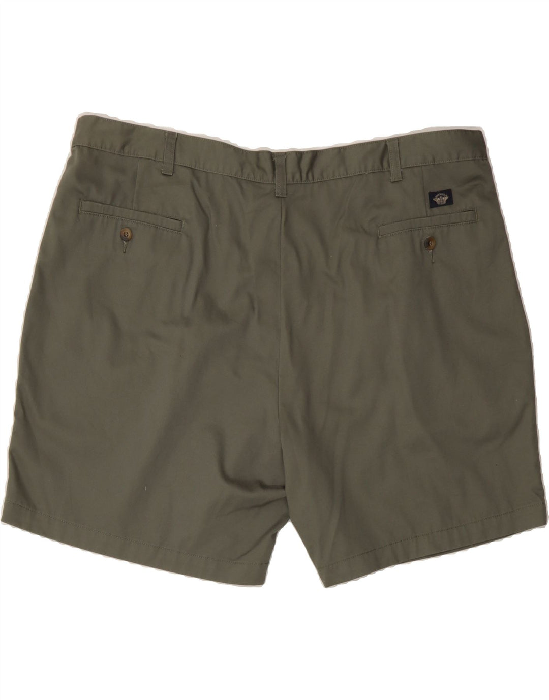 DOCKERS Mens Khakis Pegged Chino Shorts W44 2XL Grey Cotton Vintage Dockers and Second-Hand Dockers from Messina Hembry 