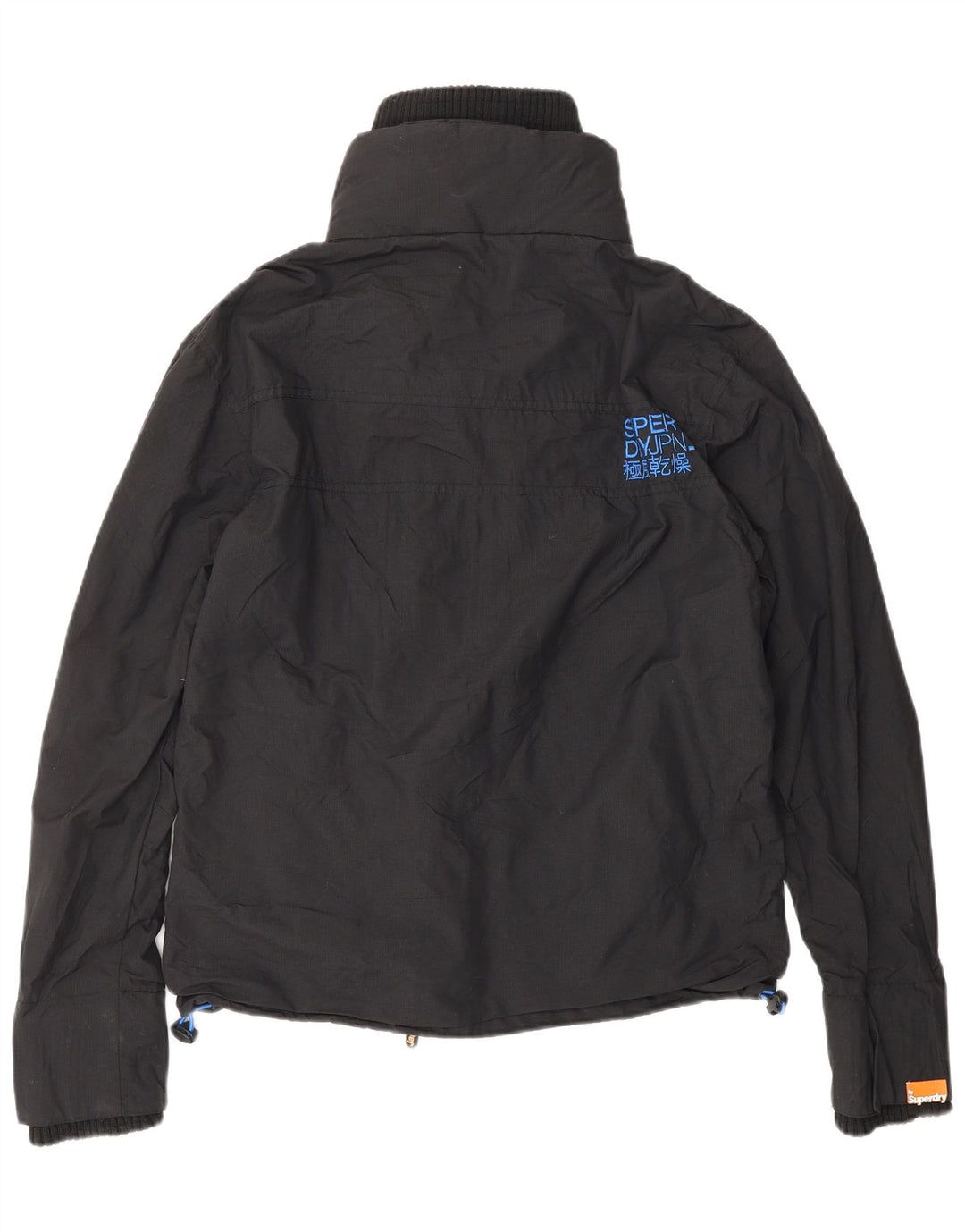 SUPERDRY Damska kurtka wiatrówka The Windcheater UK 14, średnia czarna