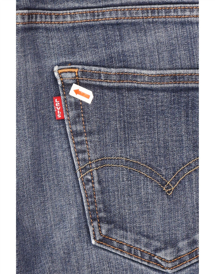 Męskie spodenki jeansowe LEVI'S 502 W33 Średnioniebieskie, bawełniane