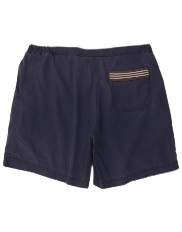 Damskie spodenki Chino Adidas UK 12 Medium W32 Granatowy poliamid