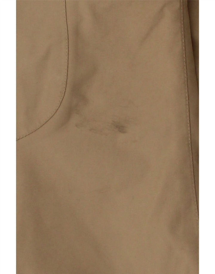 JACK WOLFSKIN Womens Oversized Windbreaker Coat UK 10 Small  Khaki