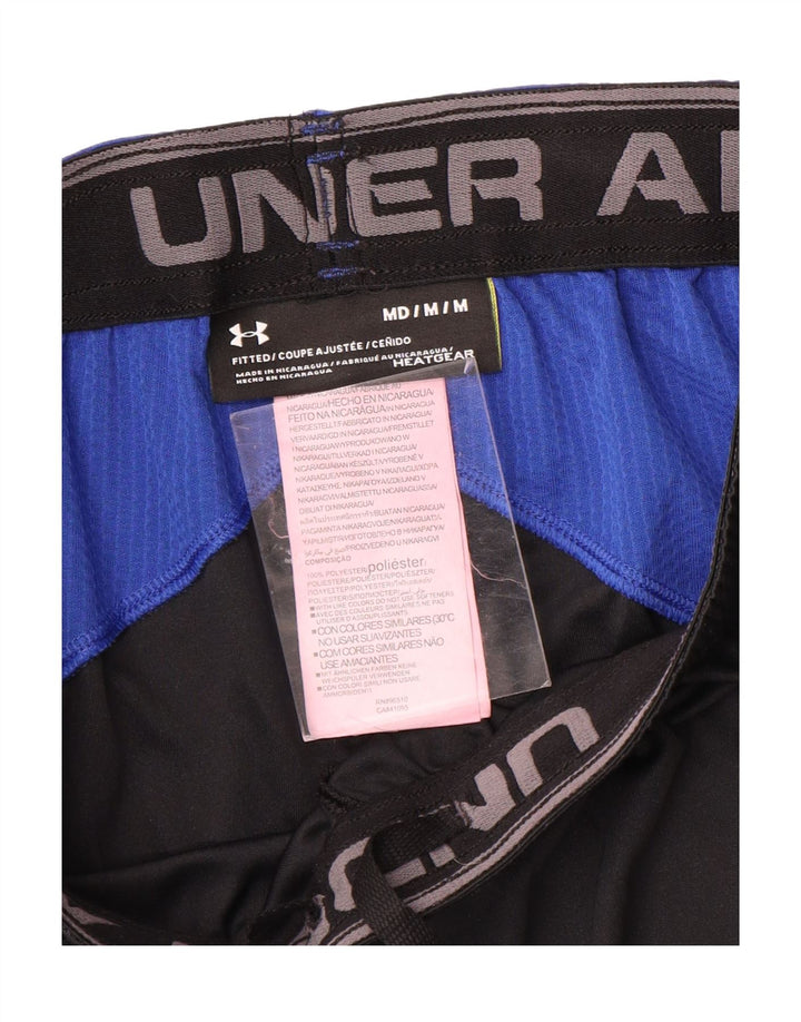 Męskie spodenki sportowe Under Armour Heat Gear, poliester w kolorze średniej czerni