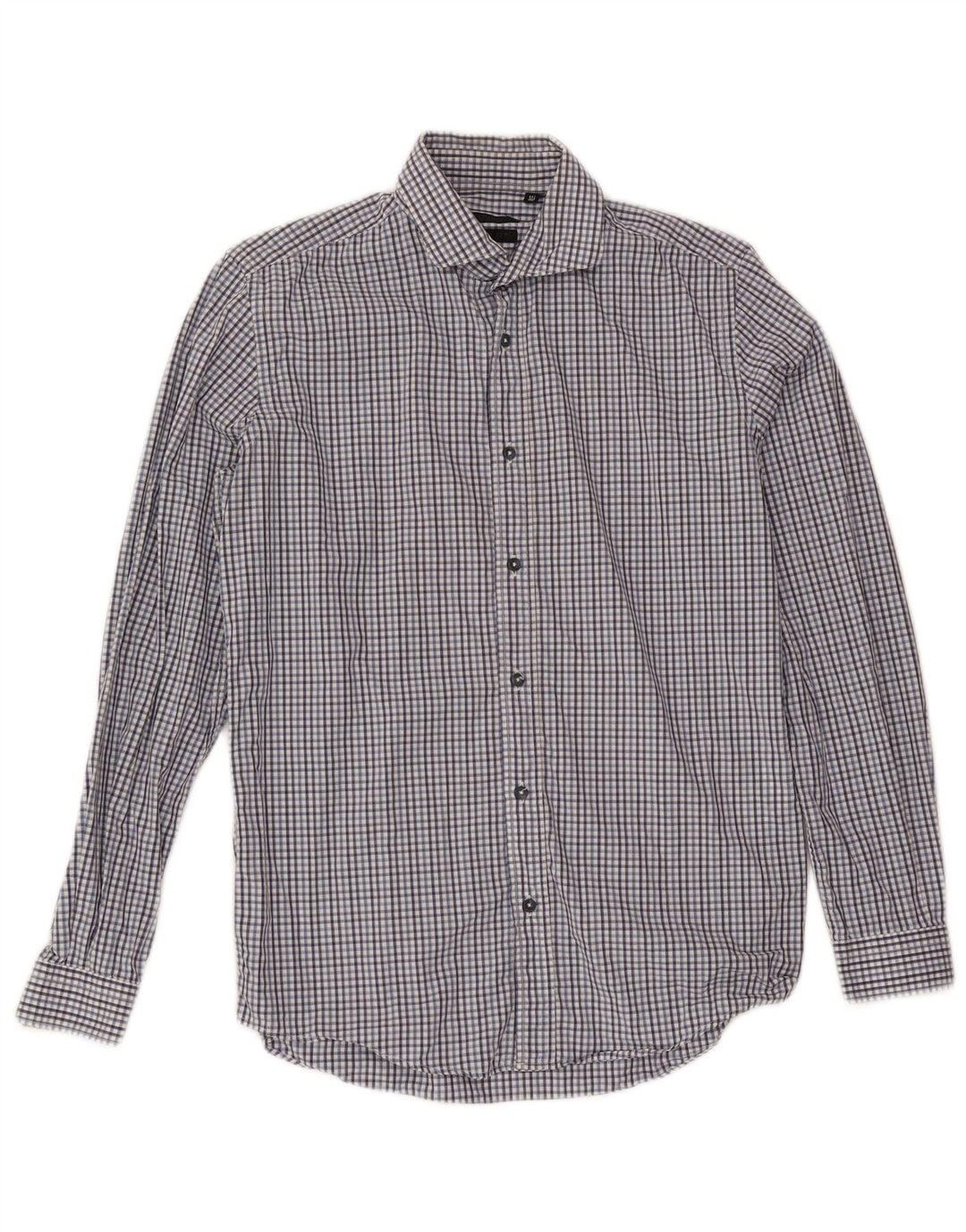 Koszula męska Liu Jo Slim Fit rozmiar 39 15 1/2 Średni granatowy w kratkę