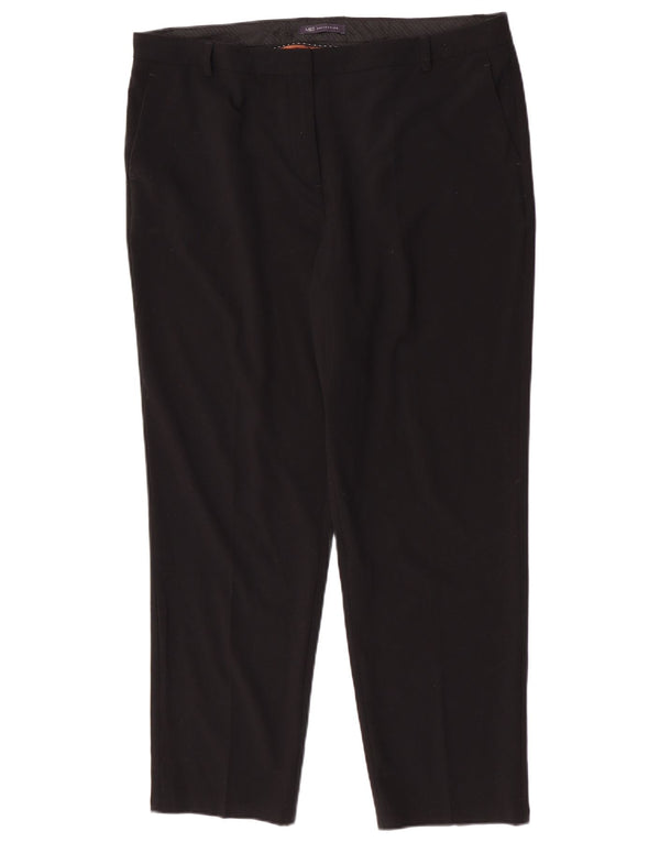 Marks & Spencer Damskie wąskie spodnie na co dzień UK 18 XL W38 L29 Czarne