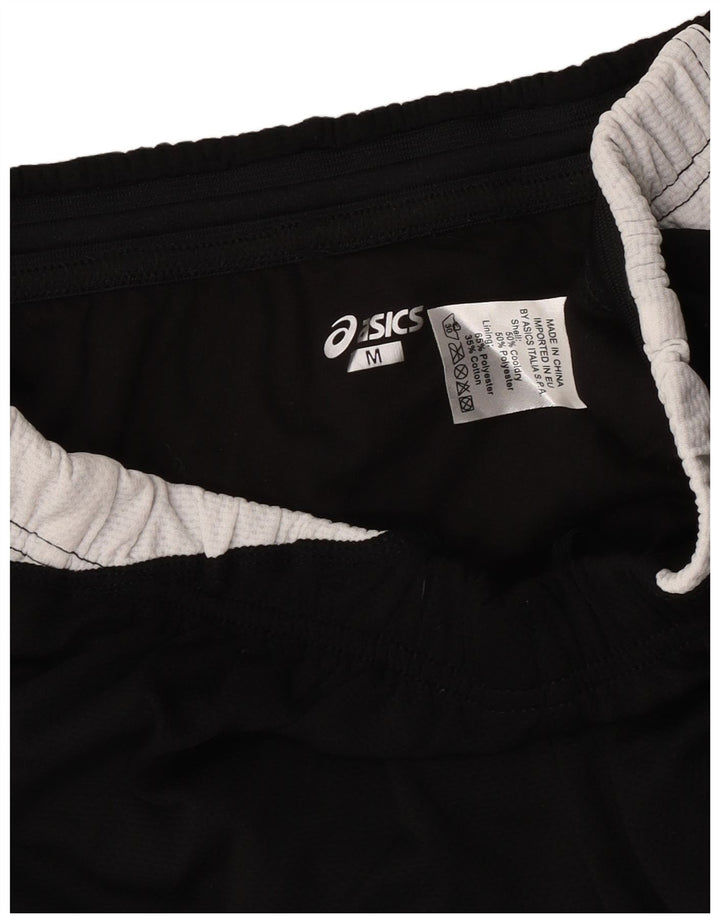 Damskie spodenki sportowe Asics UK 12, bawełna w kolorze średniej czerni