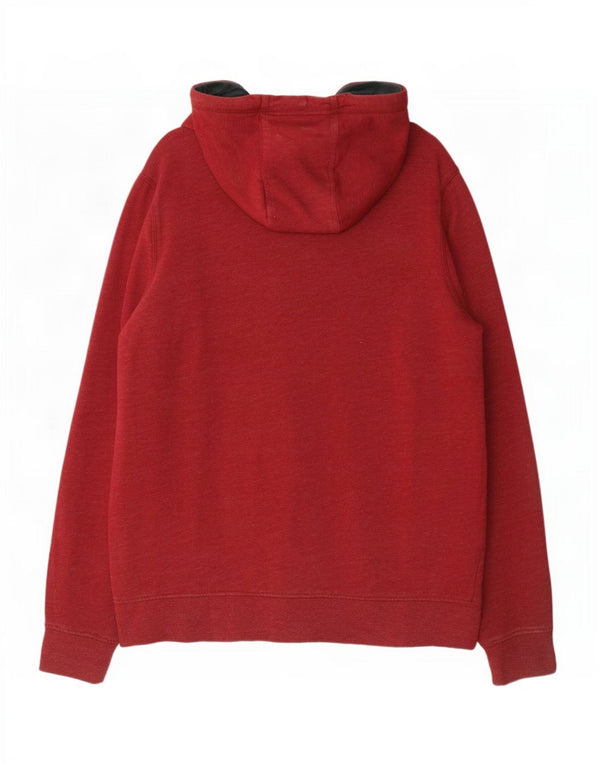 Męski sweter z kapturem Under Armour z grafiką, duży, bordowy, bawełniany