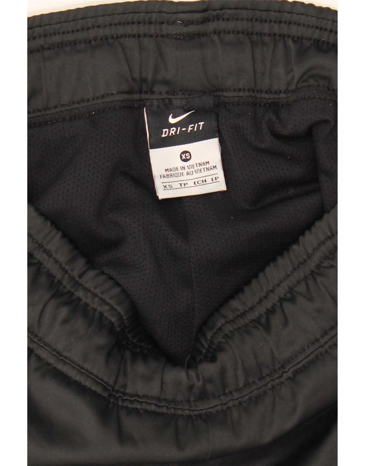 Damskie spodnie dresowe Nike Dri Fit UK 6 XS, czarne, poliestrowe