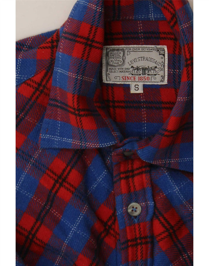 Męska koszula flanelowa Levi's w małą wielobarwną kratkę
