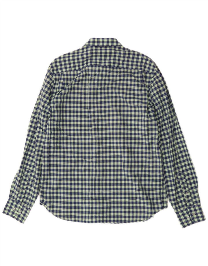 Koszula męska Massimo Dutti, duża, zielona w kratkę