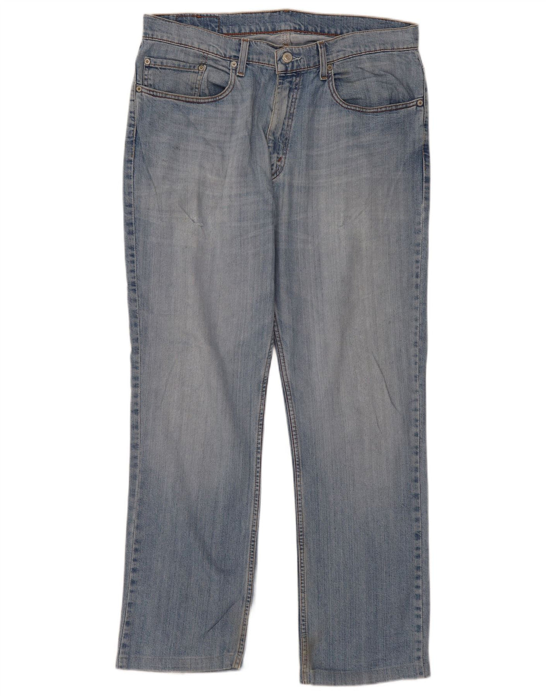 Męskie proste dżinsy Levi's W36 L30 Niebieskie
