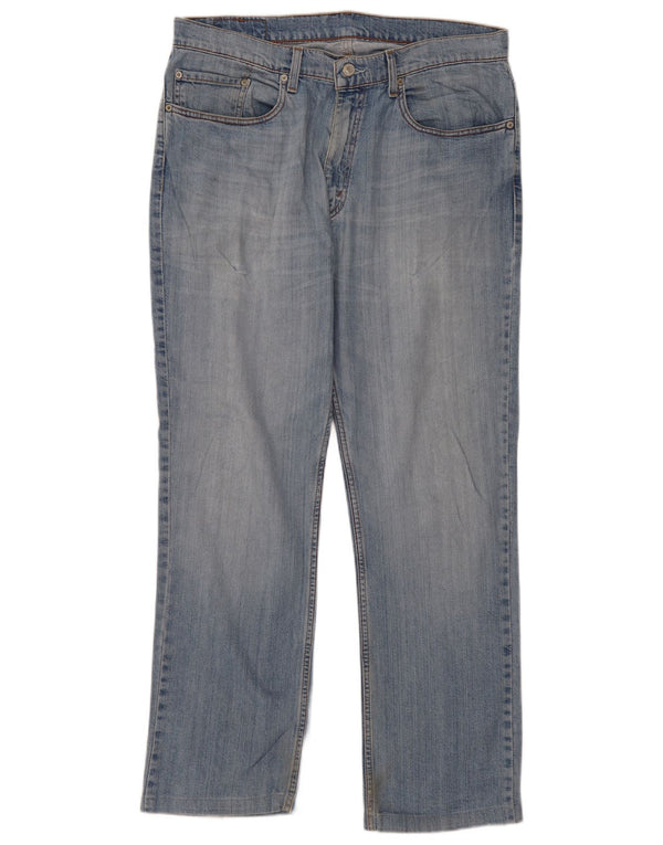 Męskie proste dżinsy Levi's W36 L30 Niebieskie