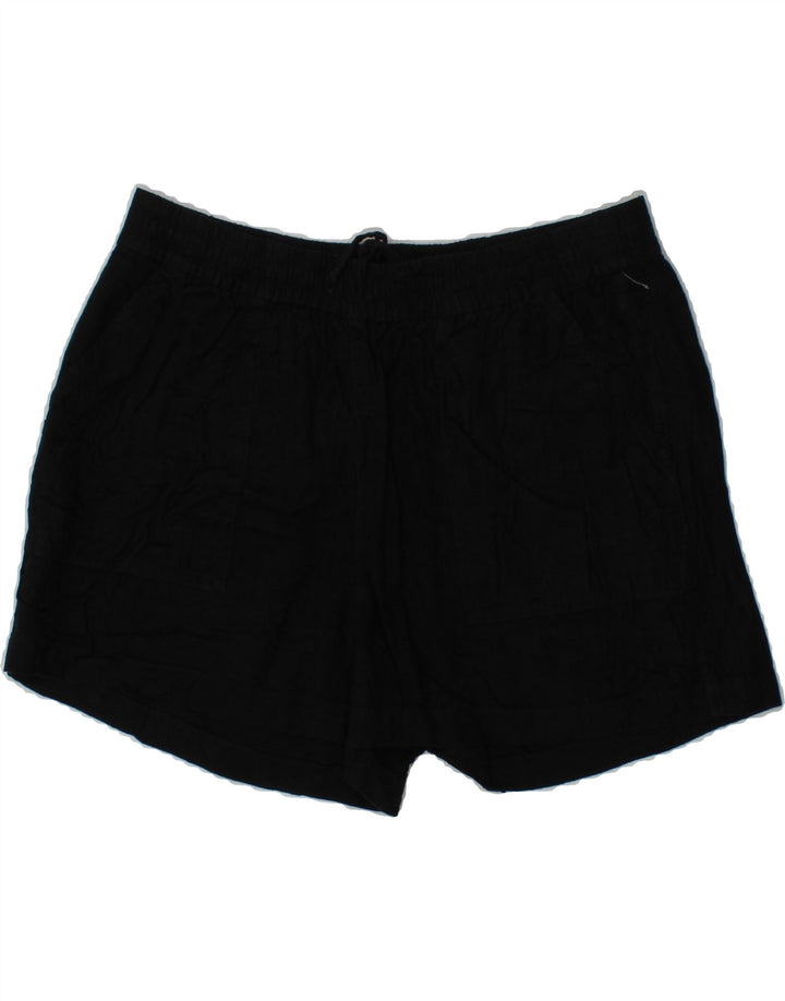 J. CREW Womens Chino Shorts Small W30 Black Linen Vintage J. Crew and Second-Hand J. Crew from Messina Hembry 