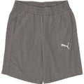 Męskie spodenki sportowe Puma, średnioszare, bawełniane