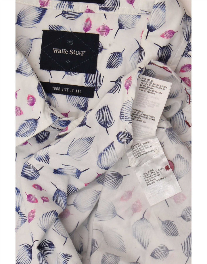 Koszula męska White Stuff 2XL, bawełniana w kwiaty
