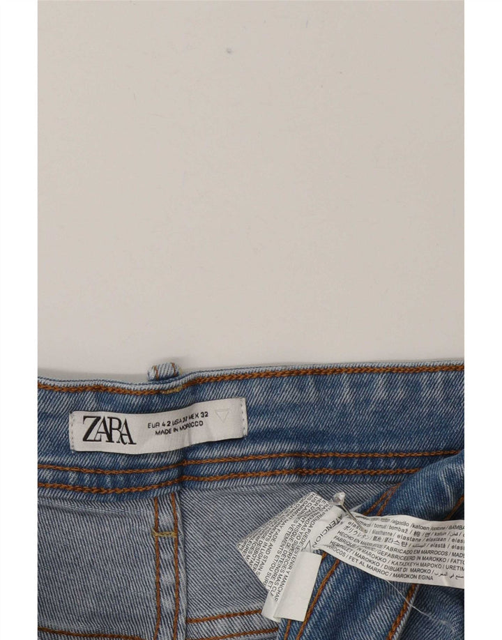 Męskie spodenki jeansowe Zara EU 42 Large W32, niebieska bawełna