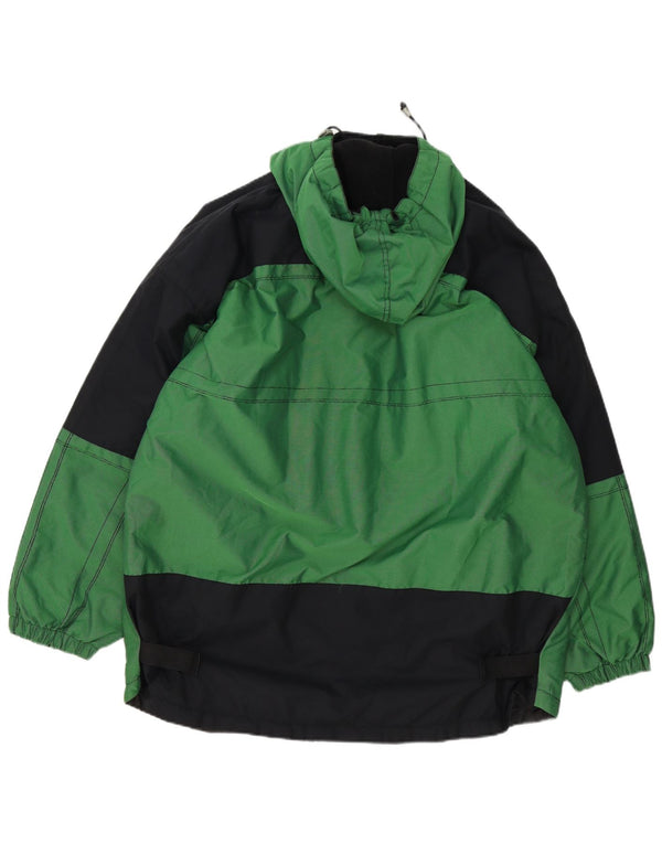 Męska kurtka Anorak z kapturem w stylu vintage, UK 42 XL, kolor zielony