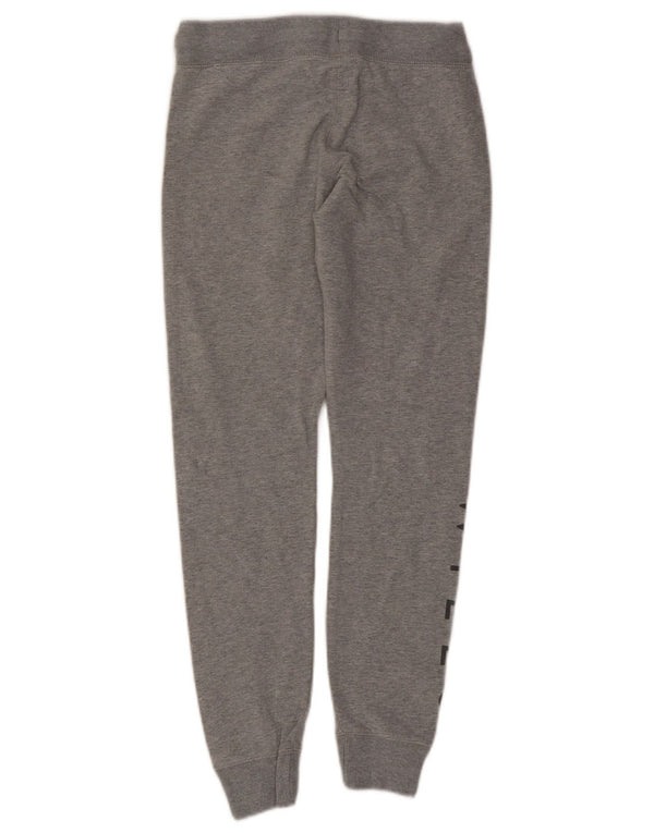 Damskie spodnie dresowe Jack Wills Graphic Joggers UK 6 XS Szara bawełna