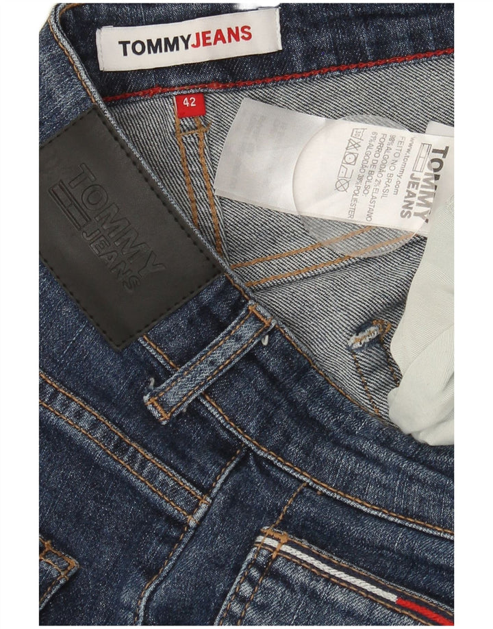 TOMMY HILFIGER Womens Ryan Straight Jeans IT 42 Medium W32 L31 Blue