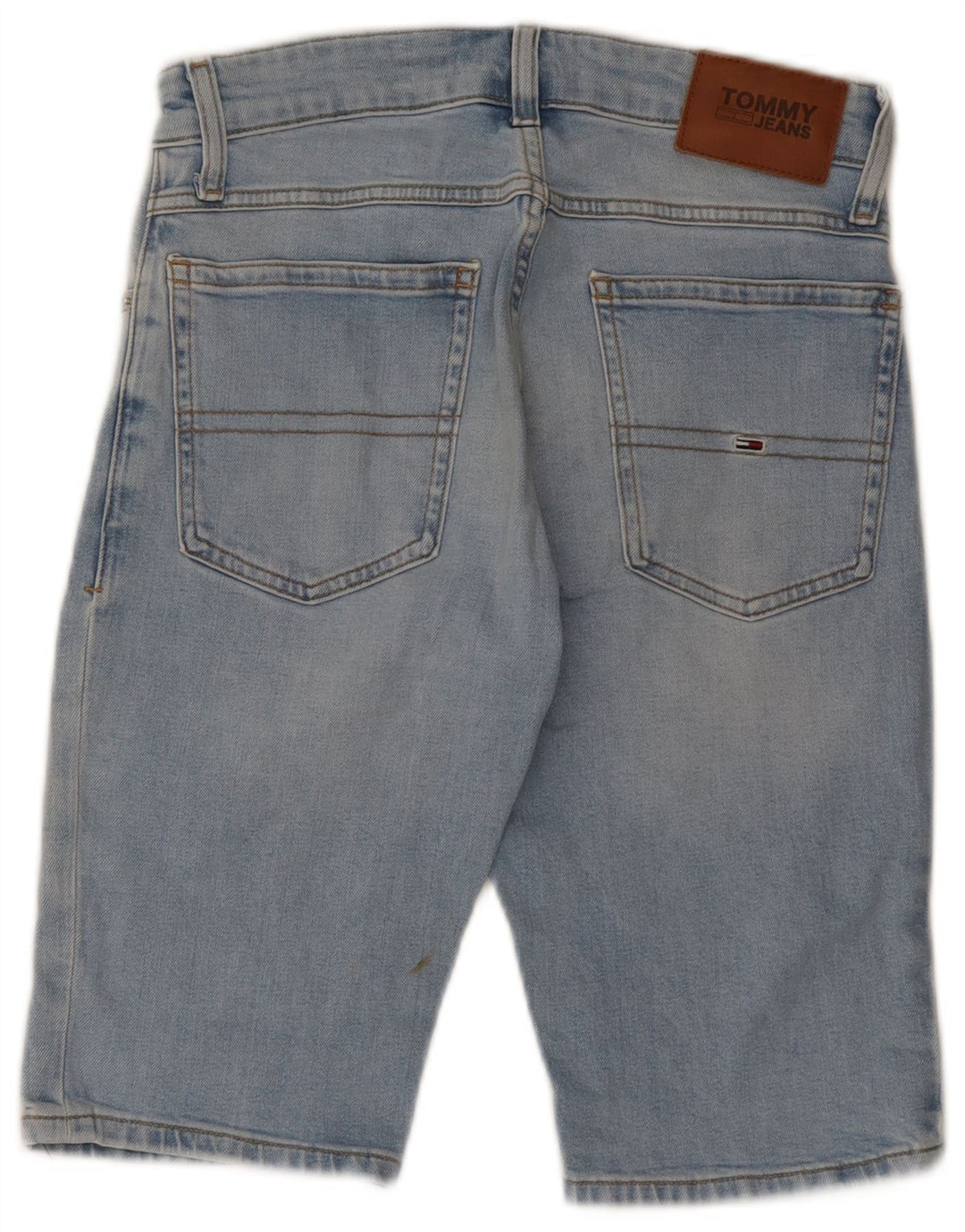 Damskie spodenki jeansowe TOMMY HILFIGER W28 Średni niebieski, bawełniany