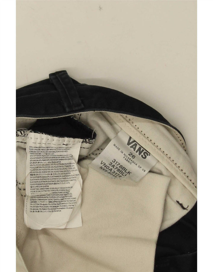 Męskie spodenki chino Vans W26 XS, czarne, bawełniane