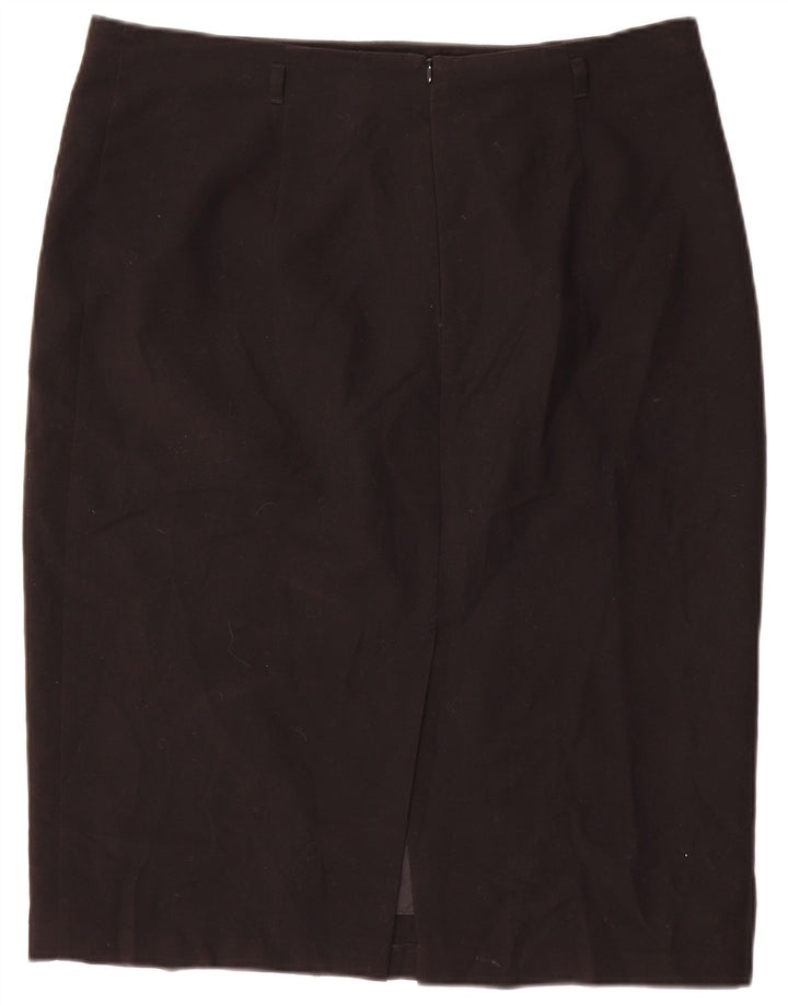 Marks & Spencer Damska spódnica ołówkowa UK 16 Large W34 Czarny poliester