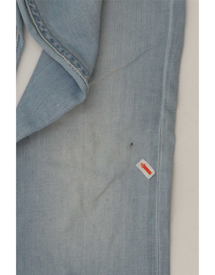 Diesel Męskie Thommer Distressed Slim Jeans W28 L32 Niebieskie bawełniane
