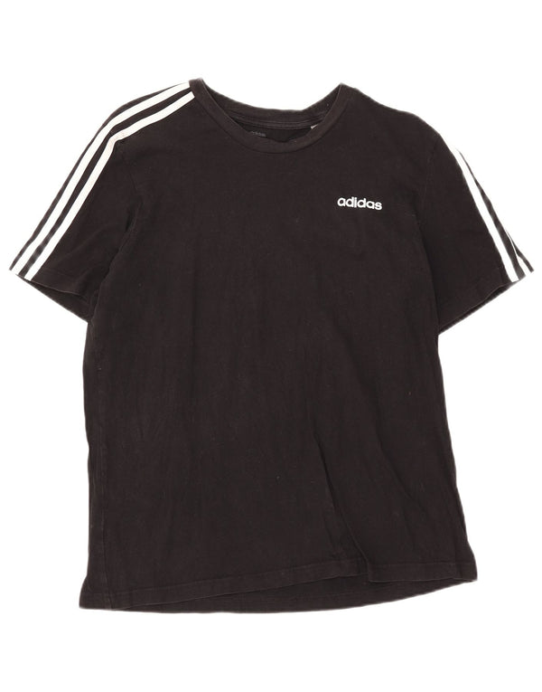 Adidas Męski T-shirt Top Duży Czarny