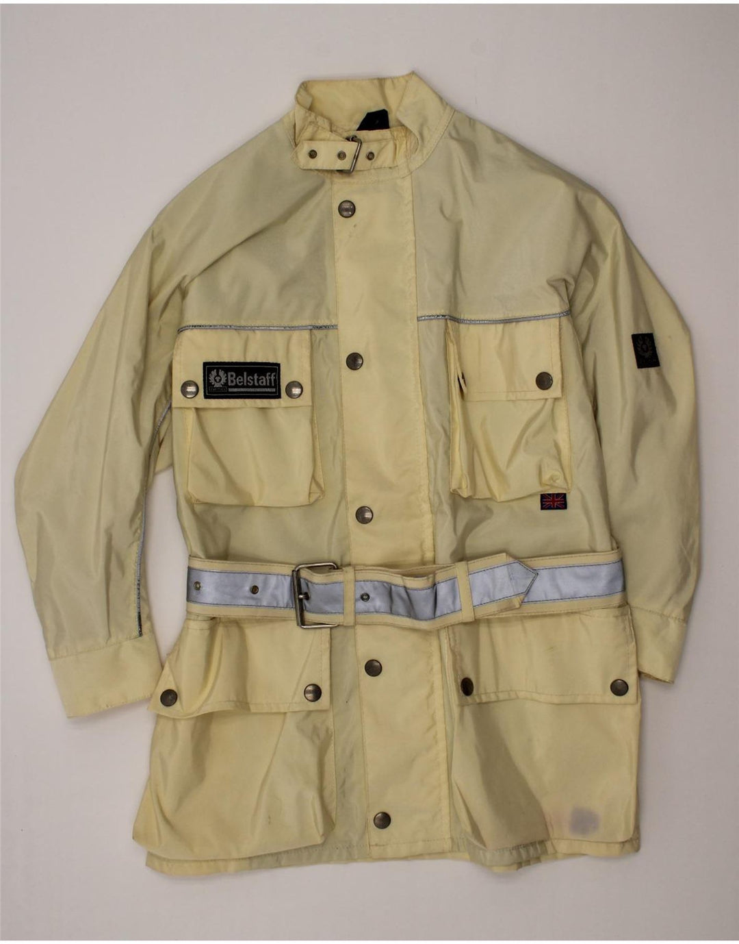 Kurtka chłopięca Belstaff Utility 7-8 lat, żółta, nylonowa
