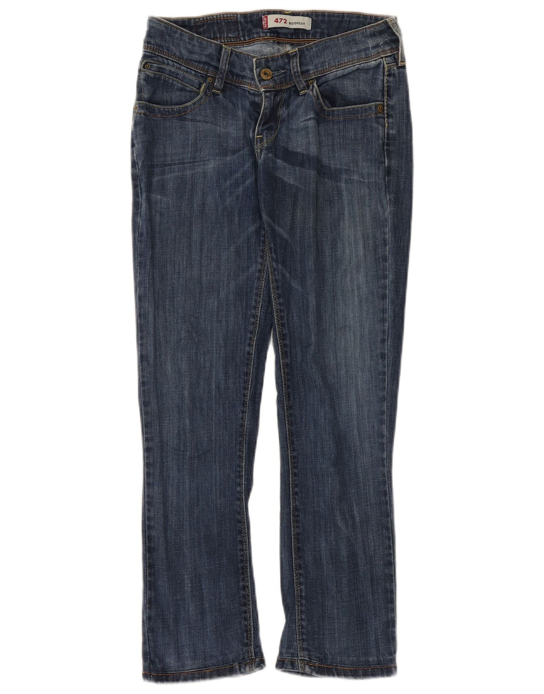 Damskie jeansy Levi's 472 Bootcut W28 L27 Niebieskie