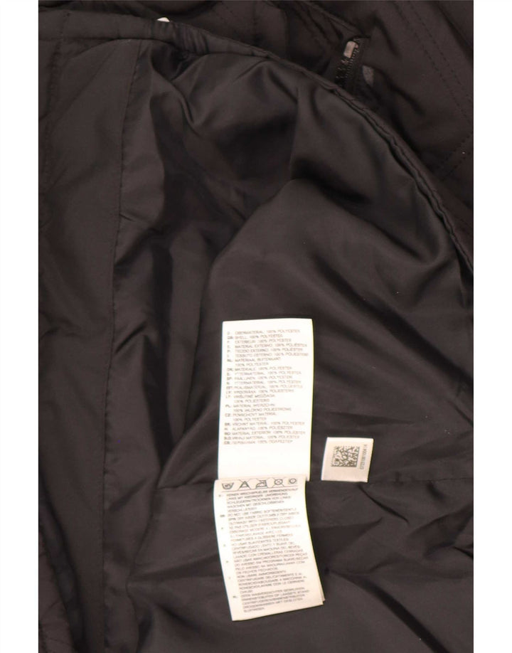 Adidas Womens Quilted Gilet UK 20 2XL Black Polyester