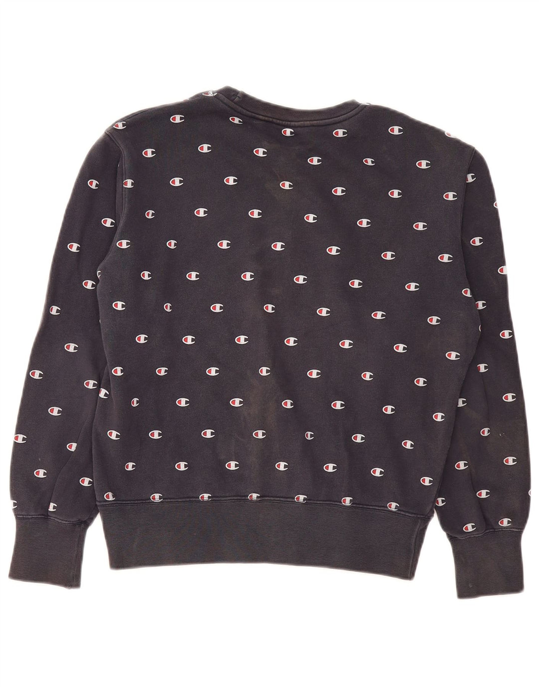 Damska bluza Champion Oversize Graphic Jumper UK 10 Small Black