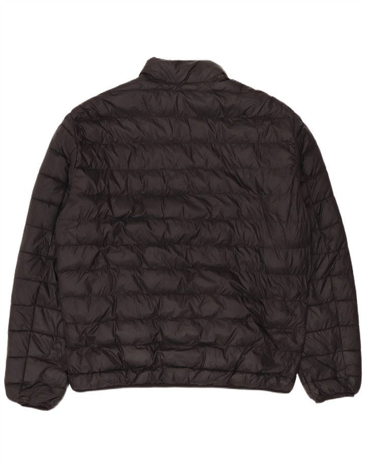Męska ocieplana kurtka ZARA UK 44 2XL Czarny nylon