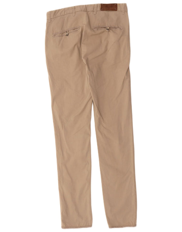 Męskie spodnie chino Zara EU 38 Small W30 L30 Beżowa bawełna