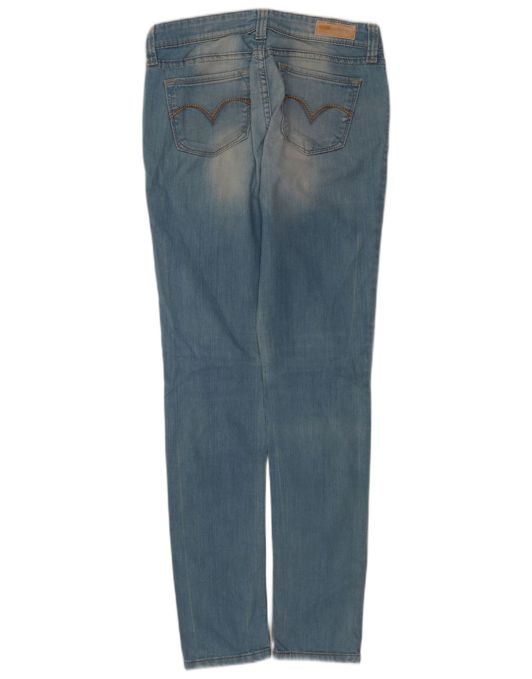 Damskie jeansy Levi's Demi Curve Slim W29 L34 Niebieska bawełna