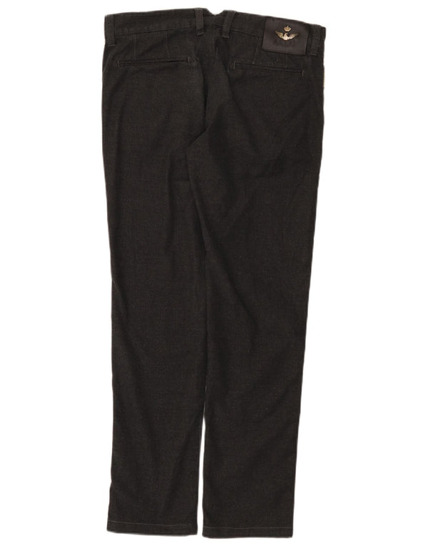 Spodnie damskie Armani Slim Chino EU 46 XL W32 L29 Szara bawełna