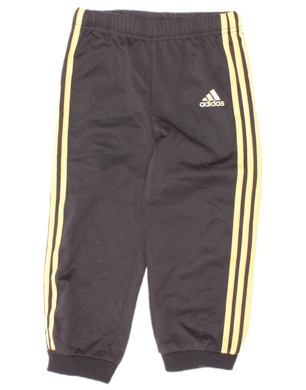 Spodnie dresowe Adidas Baby Boys Joggers 18-24 miesięcy Czarny poliester