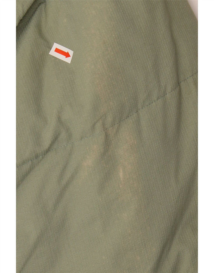 Fila Mens Padded Jacket UK 40 Large Khaki Polyamide