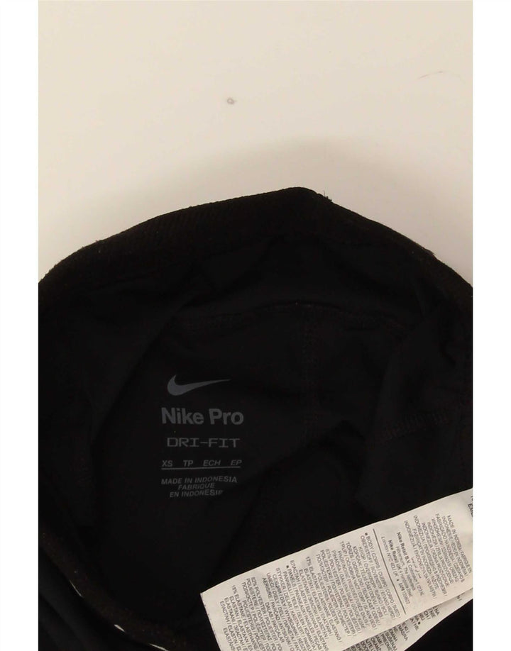 Damskie legginsy Nike Dri Fit Graphic UK 4 XS, czarny poliester