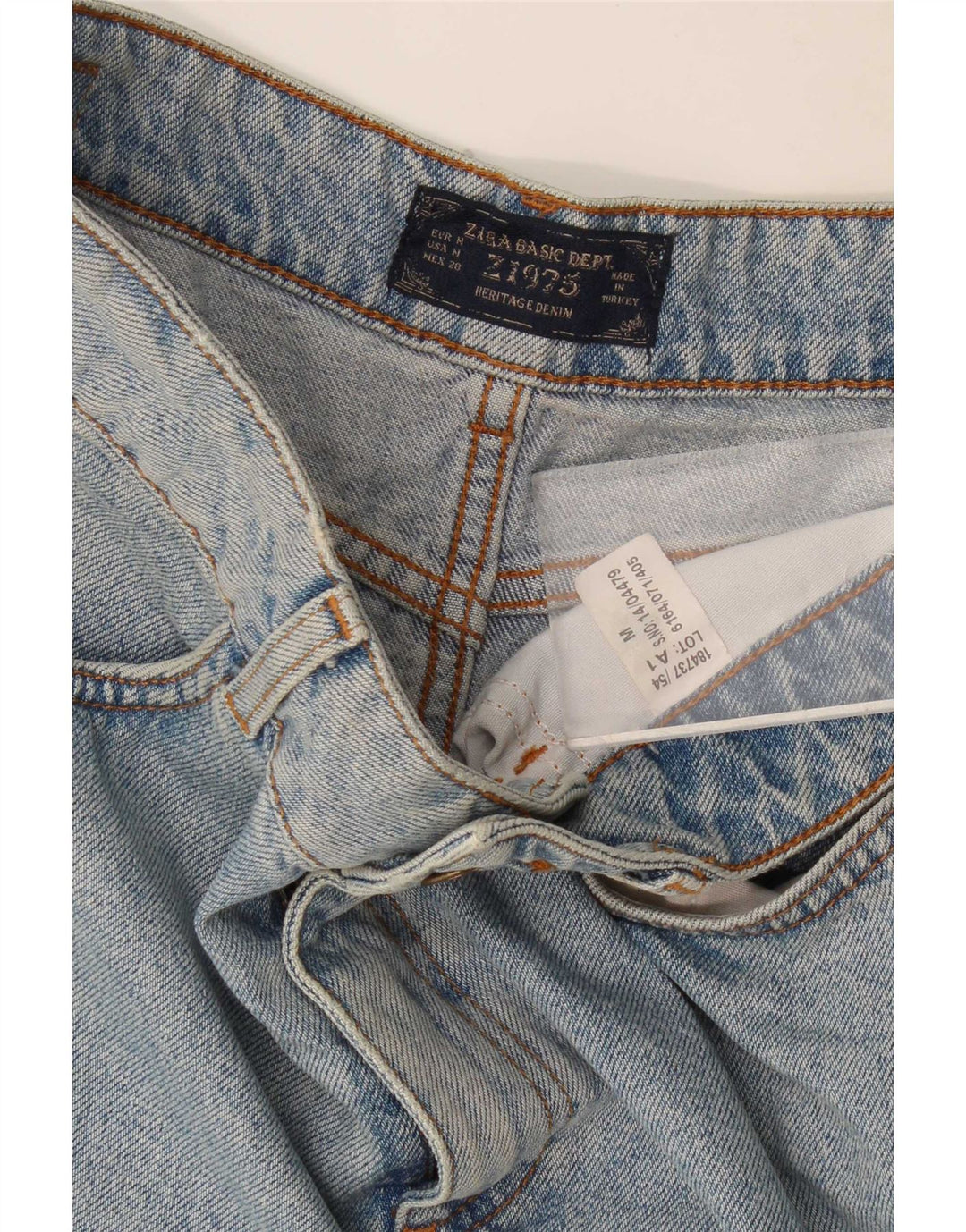 Spódnica jeansowa damska Zara Medium W28 niebieska