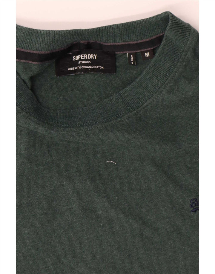 Męski T-shirt Superdry, średni zielony