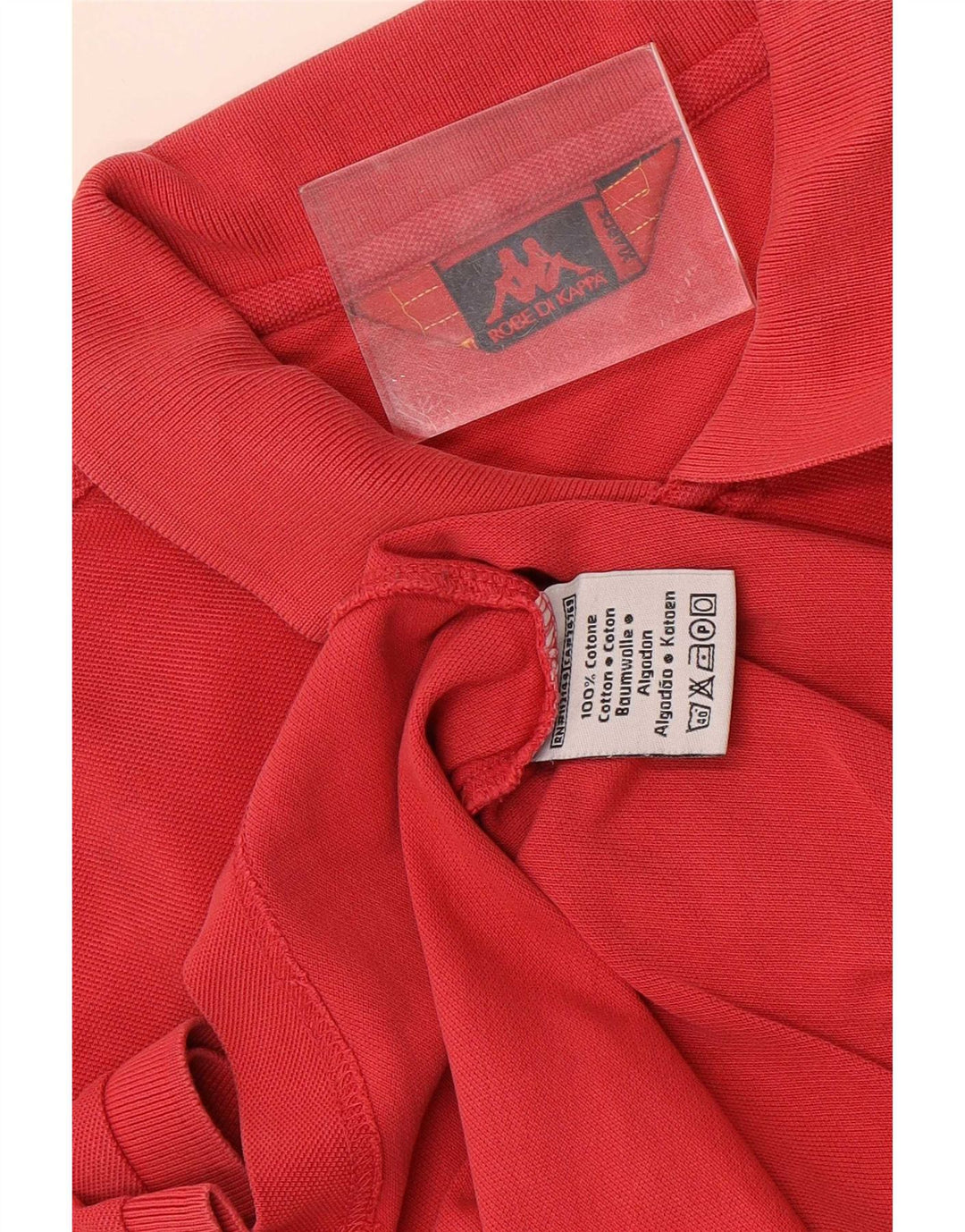 Męska koszulka polo Kappa XL, czerwona, bawełniana