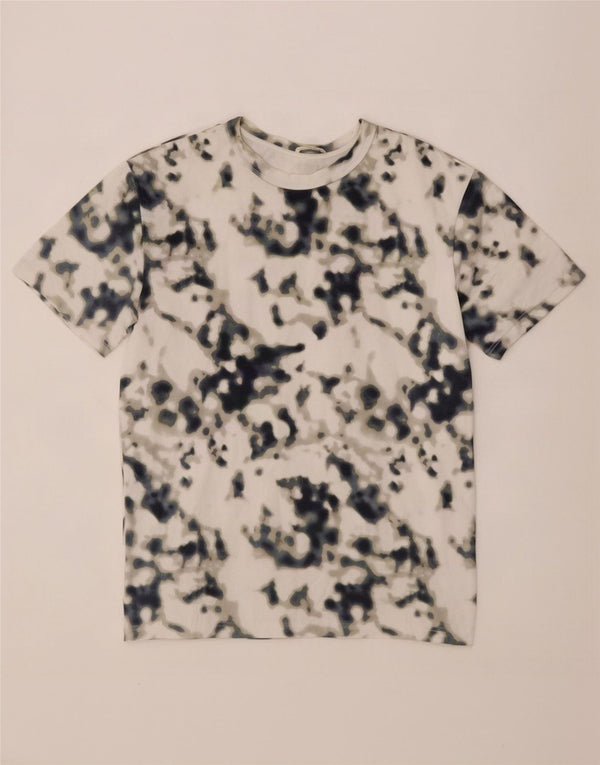 Cos Mens T-Shirt Top Medium Multicoloured Tie Dye Cotton