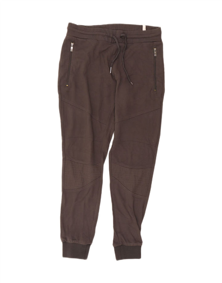 Męskie spodnie dresowe Zara Joggers, średnioszara wiskoza