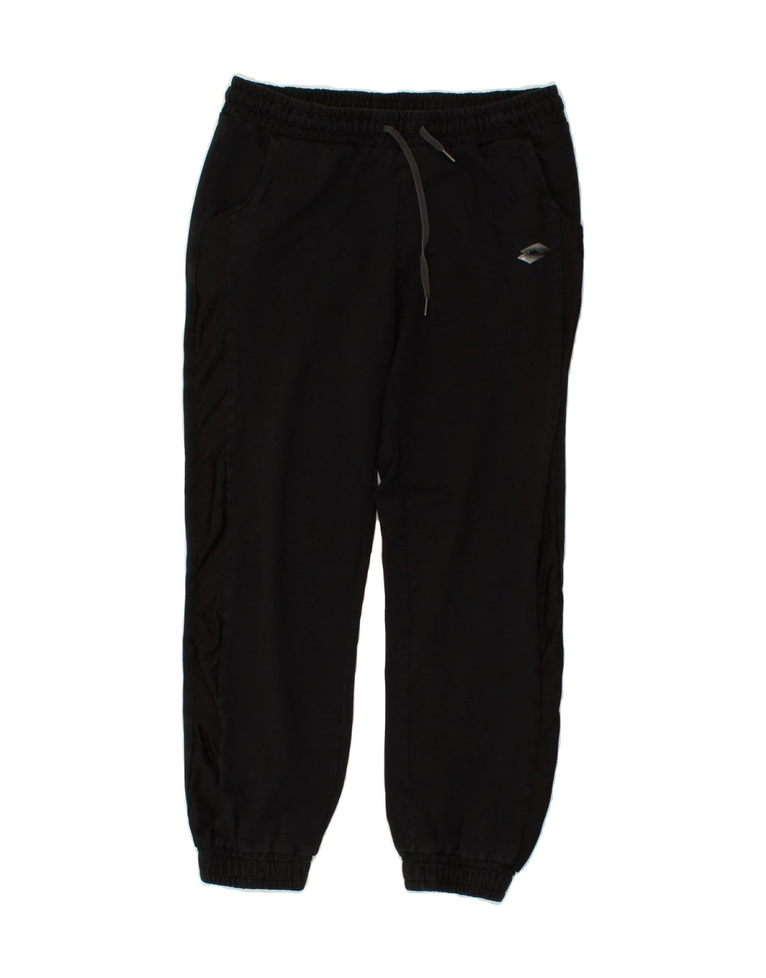 LOTTO Mens Tracksuit Trousers Joggers Small Black Cotton Vintage Lotto and Second-Hand Lotto from Messina Hembry 