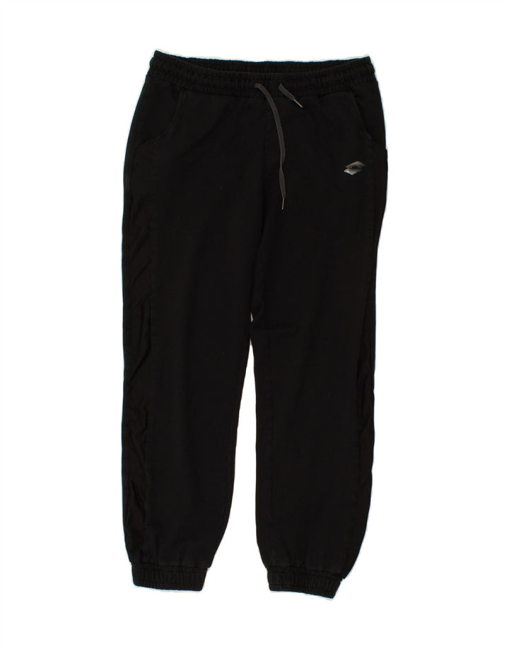 LOTTO Mens Tracksuit Trousers Joggers Small Black Cotton Vintage Lotto and Second-Hand Lotto from Messina Hembry 