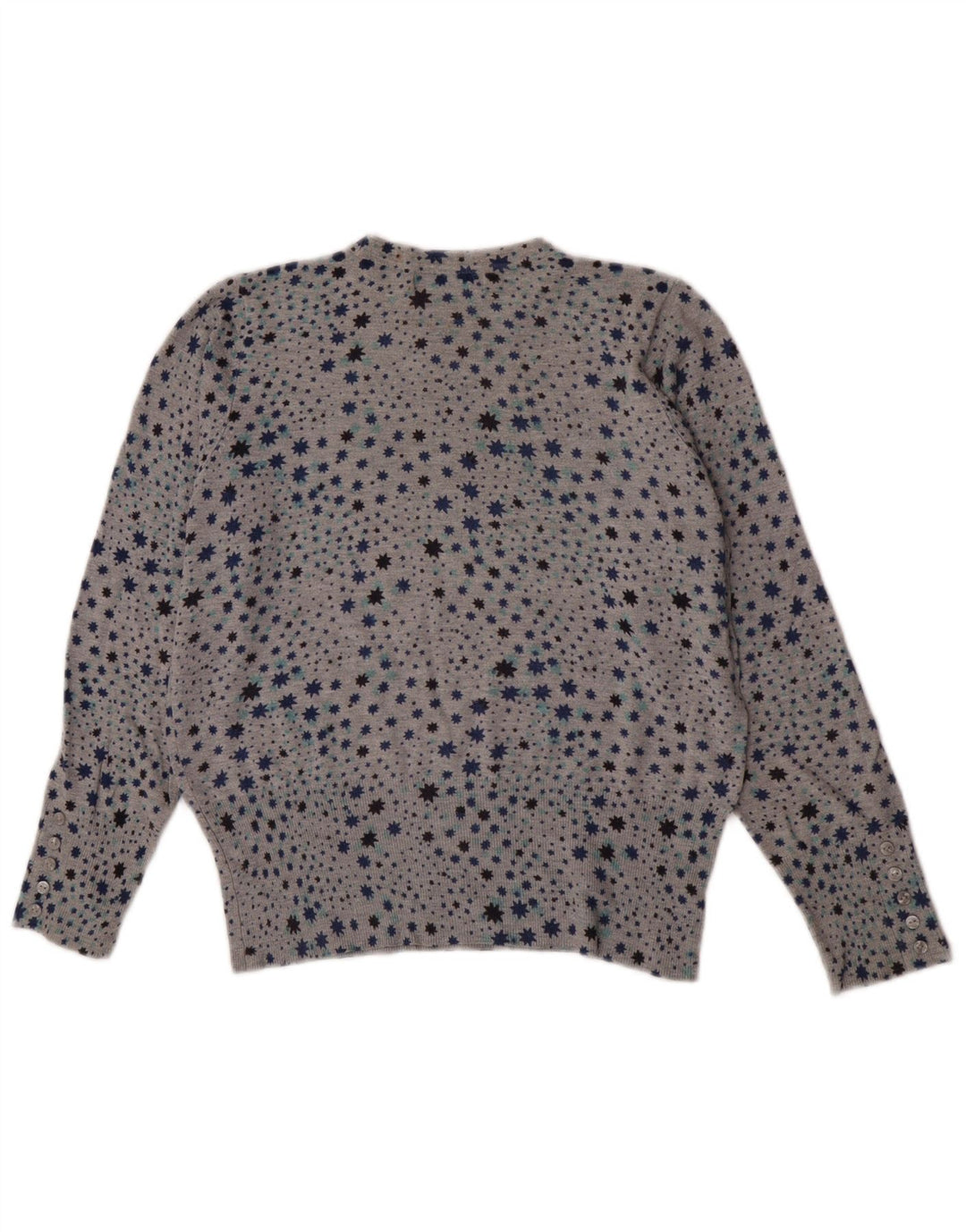Sweter damski Marks & Spencer z okrągłym dekoltem, UK 12, średni szary