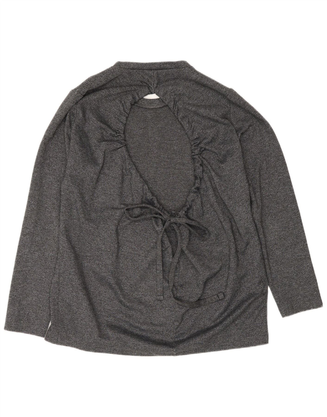 Damska bluzka oversize z długim rękawem Zara UK 10 Small Grey