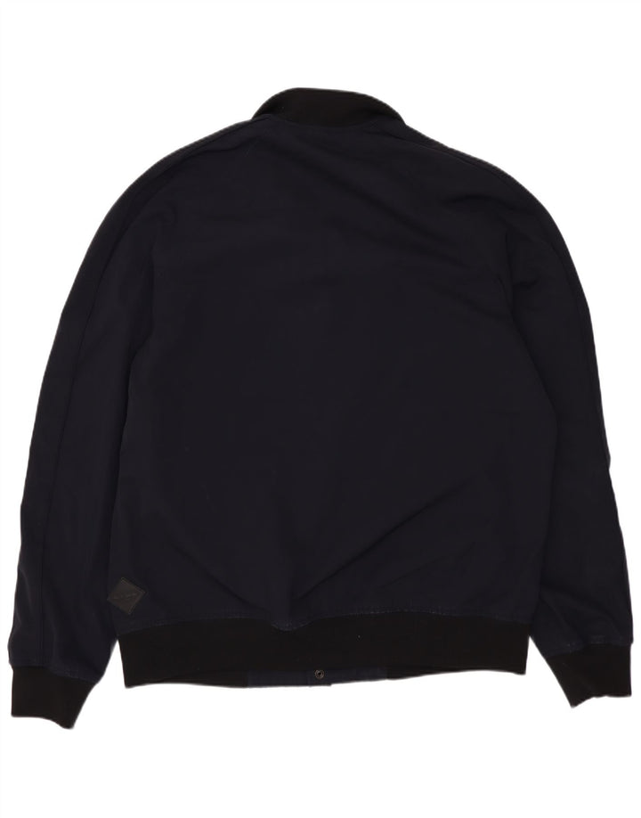 Paul Smith Męska kurtka bomber UK 38 Średni granatowy poliester